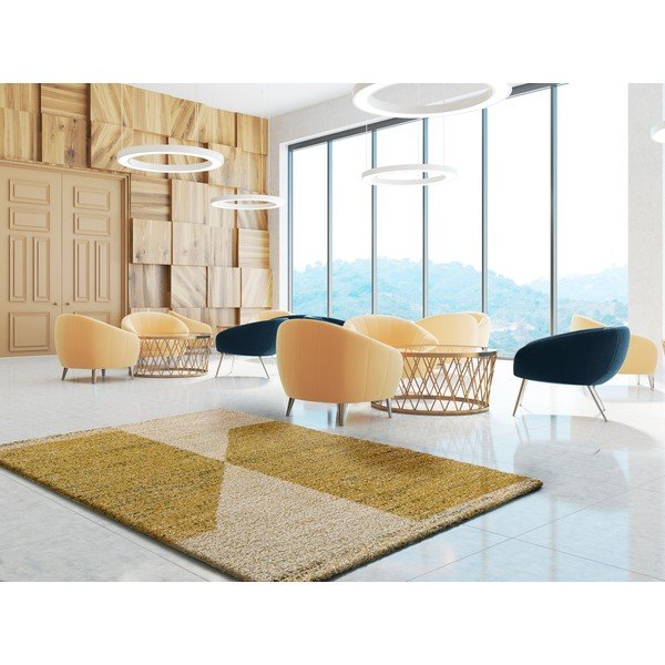 Tappeto giallo senape , 60 x 110 cm Ikone - Universal-image-1