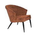 Poltrona arancione Georgia – Dutchbone