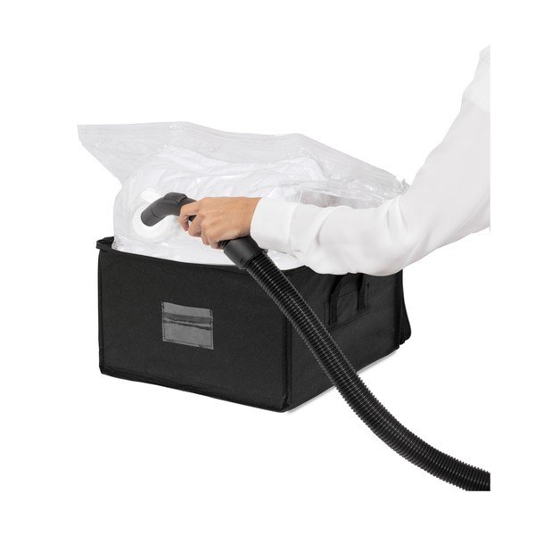 Contenitore nero con chiusura a cerniera Compress Pack, 125 l - Compactor-image-2