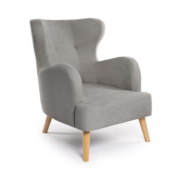 Poltrona grigio chiaro Noemye - Bonami Essentials