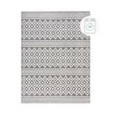 Tappeto in ciniglia lavabile grigio 80x160 cm Jhansi - Flair Rugs