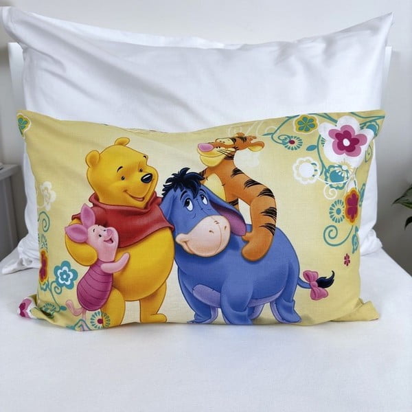 Biancheria da letto per bambini in cotone per culla 100x135 cm Winnie-the-Pooh – Jerry Fabrics-image-3