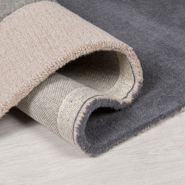 Tappeto in lana grigio 120x170 cm Glow - Flair Rugs-image-3