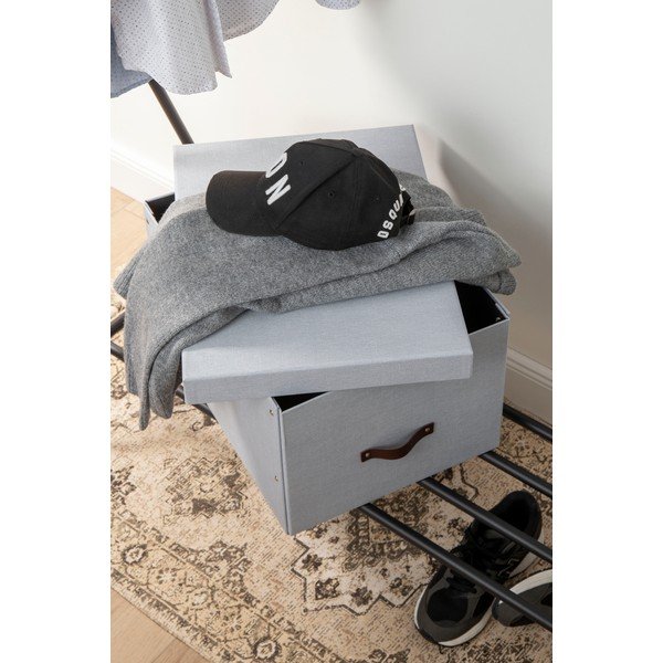 Scatola di cartone con coperchio Tora - Bigso Box of Sweden-image-3
