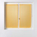 Tende in voile giallo in set da 2 60x90 cm Sandra - douceur d'intérieur