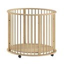 Lettino di colore naturale in faggio massiccio 90x90 cm Dino – Vipack