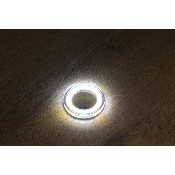 Appoggio luminoso per lavabo in vetro Ledring – Sapho-image-3