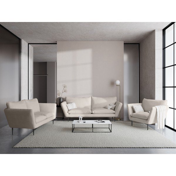 Divano beige Verveine, lunghezza 175 cm - Mazzini Sofas-image-1