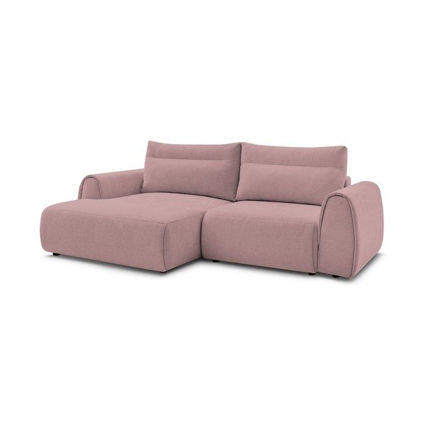 Divano angolare in rosa chiaro Aden – Bobochic Paris-image-3