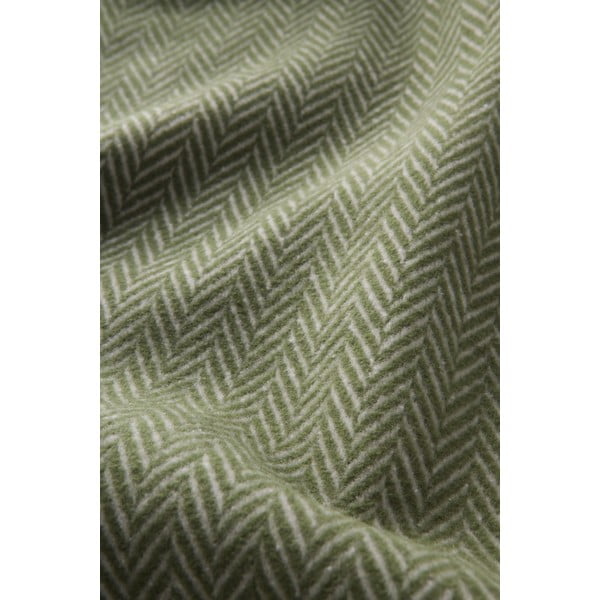 Plaid verde con contenuto di cotone , 140 x 180 cm Skyline - Euromant-image-3
