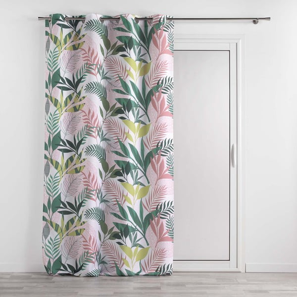 Tenda verde e rosa 140x260 cm Assana – douceur d'intérieur