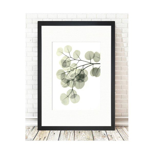 Pittura Leafy, 24 x 29 cm Green Leafy - Tablo Center-image-1