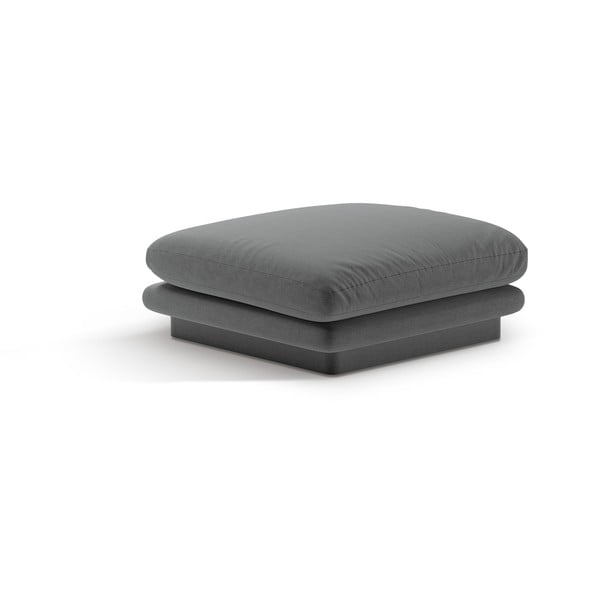 Pouf grigio scuro Torino - Micadoni Home