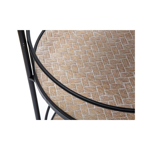 Tavolino da servizio in metallo su ruote 41,5x40 cm Arex – Mauro Ferretti-image-4