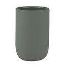 Tazza in ceramica verde per spazzolini da denti Lotus - Mette Ditmer Denmark