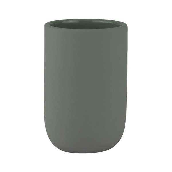 Tazza in ceramica verde per spazzolini da denti Lotus - Mette Ditmer Denmark