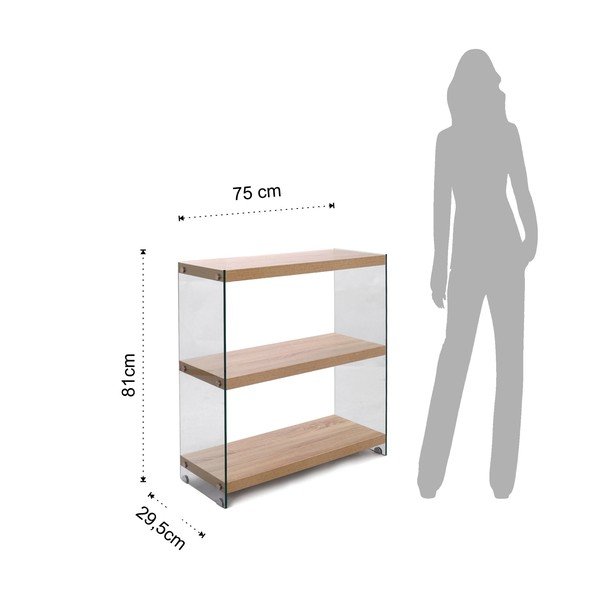 Libreria , altezza 81 cm Nancy - Tomasucci-image-2