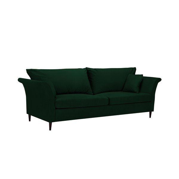 Divano letto verde con contenitore Pivoine - Mazzini Sofas-image-2