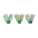 Set di 3 guanti da giardino con placca di rose - Esschert Design