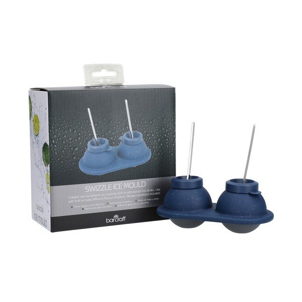 Stampo per ghiaccio in silicone blu Barcraft - Kitchen Craft-image-2