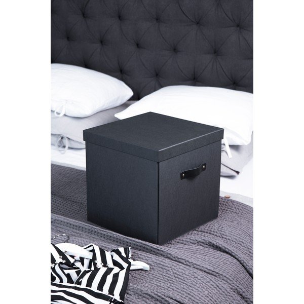 Contenitore grigio scuro Logan - Bigso Box of Sweden-image-1