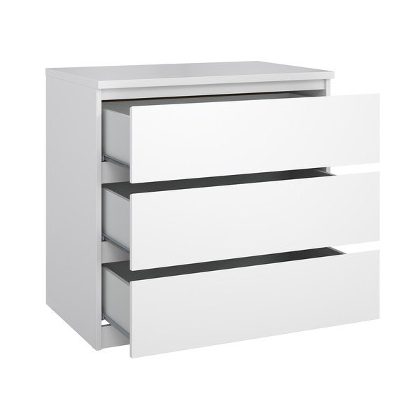 Credenza bianca 77x76x50 cm Naia – Tvilum-image-3
