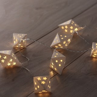 Catena luminosa a LED Richi, 10 luci, lunghezza 1,65 m - DecoKing