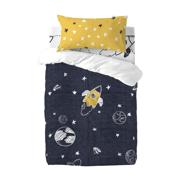 Biancheria da letto per bambini in cotone per letto singolo , 100 x 120 cm Starspace - Mr. Fox