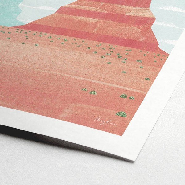 Poster 30x40 cm Monument Valley – Travelposter-image-1
