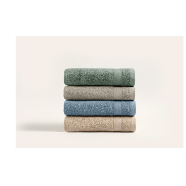 Set di asciugamani tipo terry in cotone 4 pz 50x90 cm – Foutastic