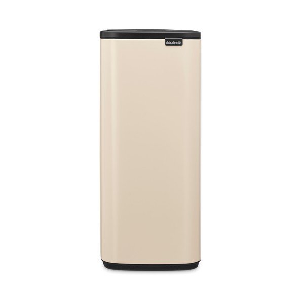 Cestino per la spazzatura beige in acciaio touch 30 l Bo Touch – Brabantia-image-3