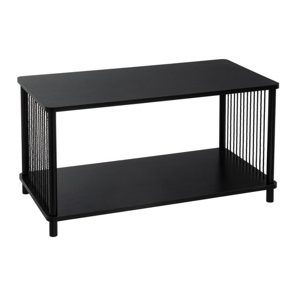 Tavolino da salotto nero 40x80 cm Manila – Casa Selección