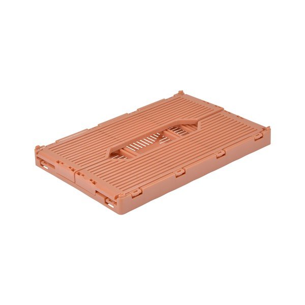 Scatola di plastica color salmone 30x20x11,5 cm - Homéa-image-2