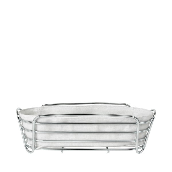 Sacchetto da pasticceria bianco con supporto in argento - Blomus