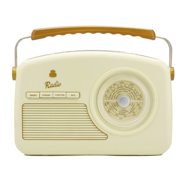 Rydell Nostalgic Dab Radio Bianco crema Rydell Nostalgia - GPO