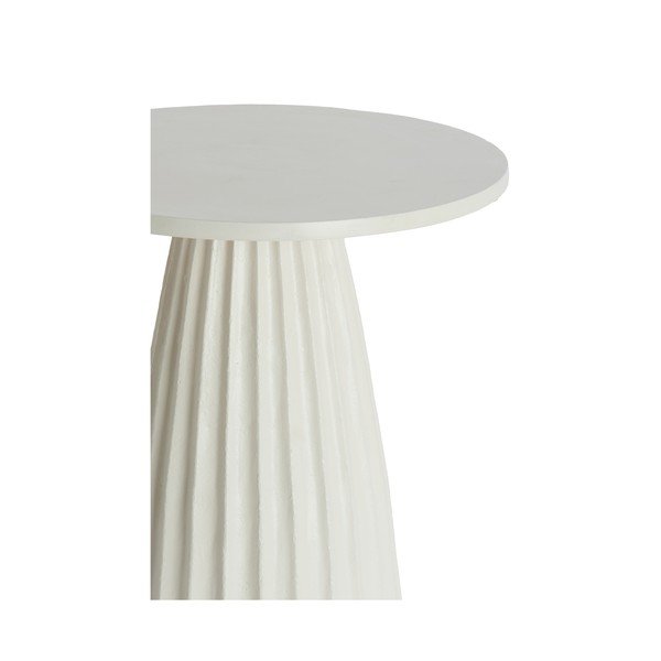 Tavolino rotondo in metallo ø 45 cm Veglia – Light & Living-image-2