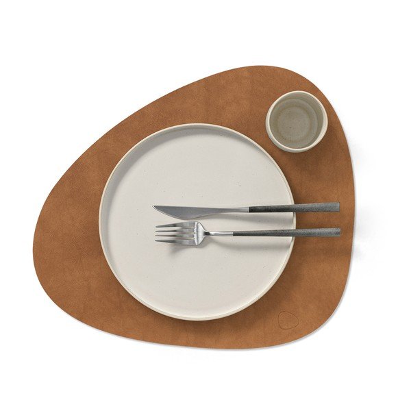 Tovaglietta in eco pelle 37x44 cm Curve L Nupo – LIND DNA-image-2