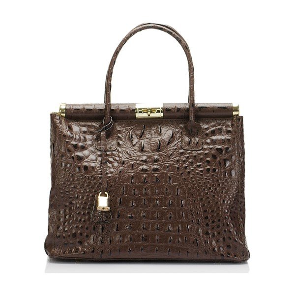 Borsa Lantha in pelle marrone - Lisa Minardi