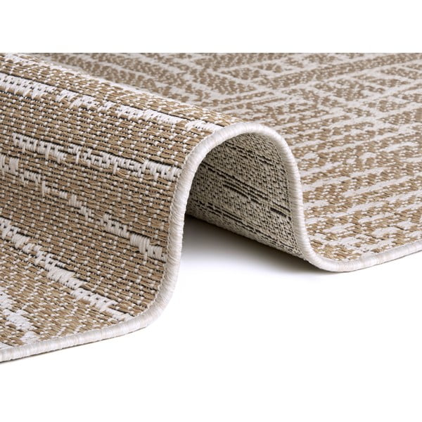 Tappeto da esterno crema 160x230 cm - Elle Decoration-image-2