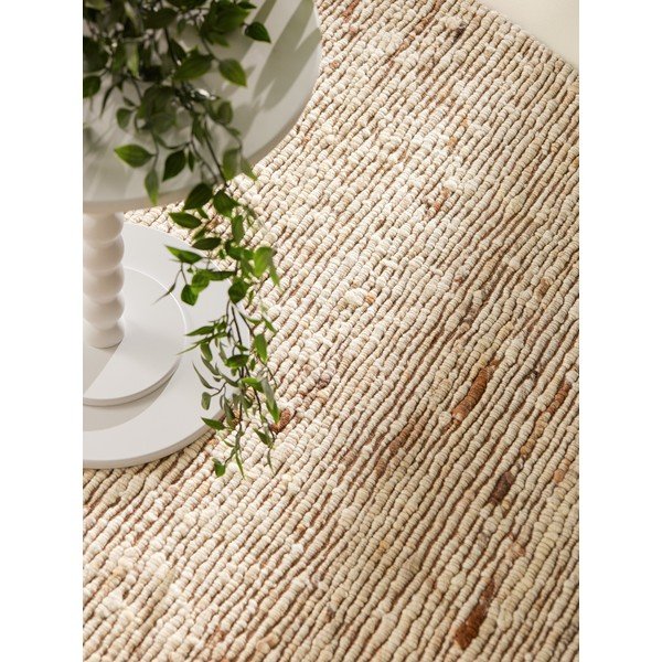 Tappeto rotondo beige in lana tessuto a mano ø 200 cm Bexley Woolwich – Ted Baker-image-3
