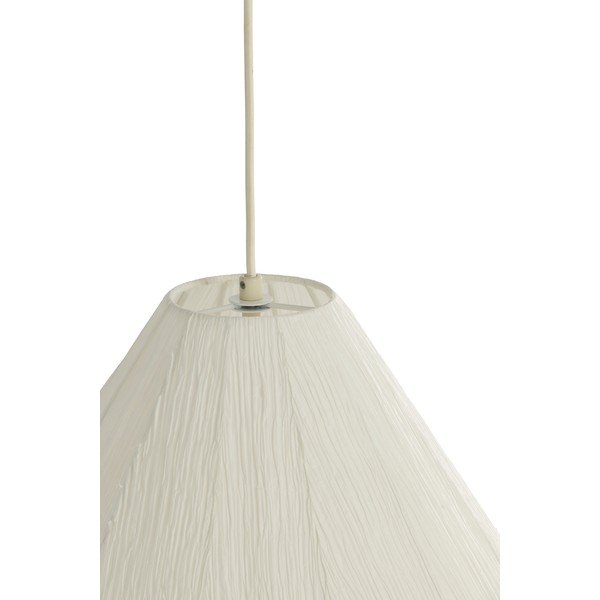 Lampadario color crema con paralume in carta ø 10 cm Sarella – Light & Living-image-4