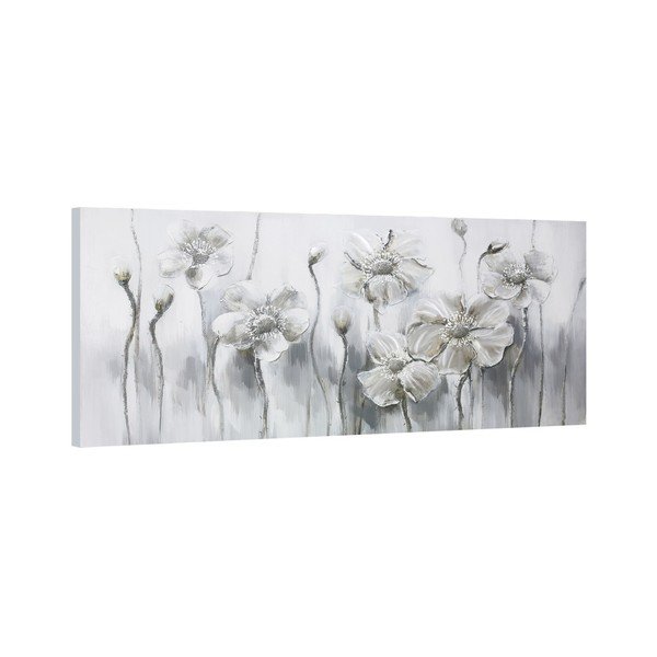 Ručně malovaný nástěnný obraz Mauro Ferretti Dipinto Su Tela Flos, 140 x 70 cm