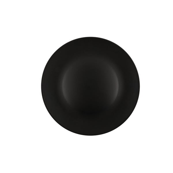 Piatti in ceramica nera opaca in set da 6 pezzi ø 25 cm - Hermia-image-2
