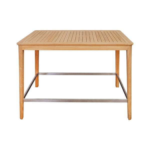 Tavolo da pranzo da giardino in legno di teak 90x160 cm Navy - Ezeis