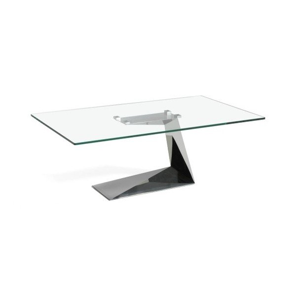 Tavolino in vetro e metallo Diamond - Ángel Cerdá-image-1