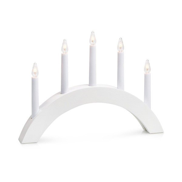 Decorazione luminosa bianca con motivo natalizio Atle - Markslöjd