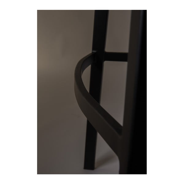 Set di sbagelli da bar marroni in imbottito 2 pz (altezza della seduta 80 cm) Franky – Dutchbone-image-4