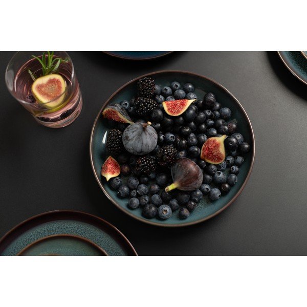 Piatto fondo verde in porcellana ø 21,5 cm Crafted Breeze – like | Villeroy & Boch-image-3