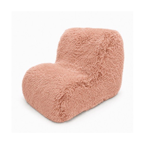 Poltrona per bambini rosa chiaro Mammoth – Meowbaby
