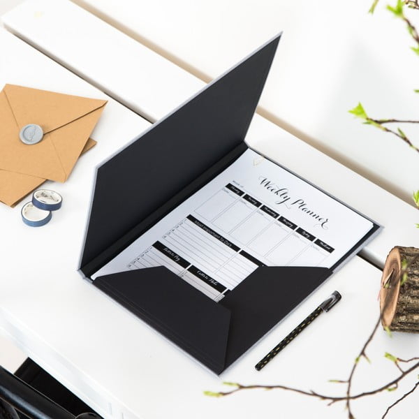 Organizzatore di cartone Paulina - Bigso Box of Sweden-image-2